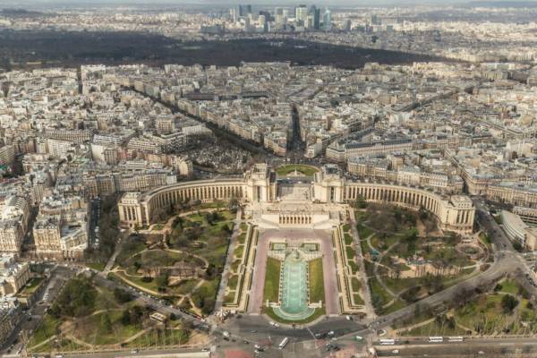Views from Eiffel Tower